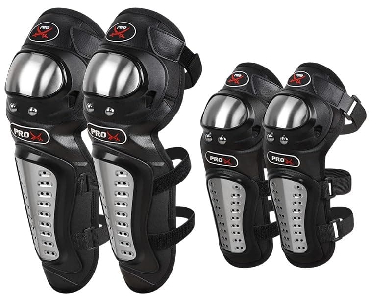 ELTRON TURBO Motorcycle Imported Quality Breathable Adjustable Elbow & Knee Guard Pads Brace Attractive & PROTACTIVE Bikers and Riders Motorcycle Knee...