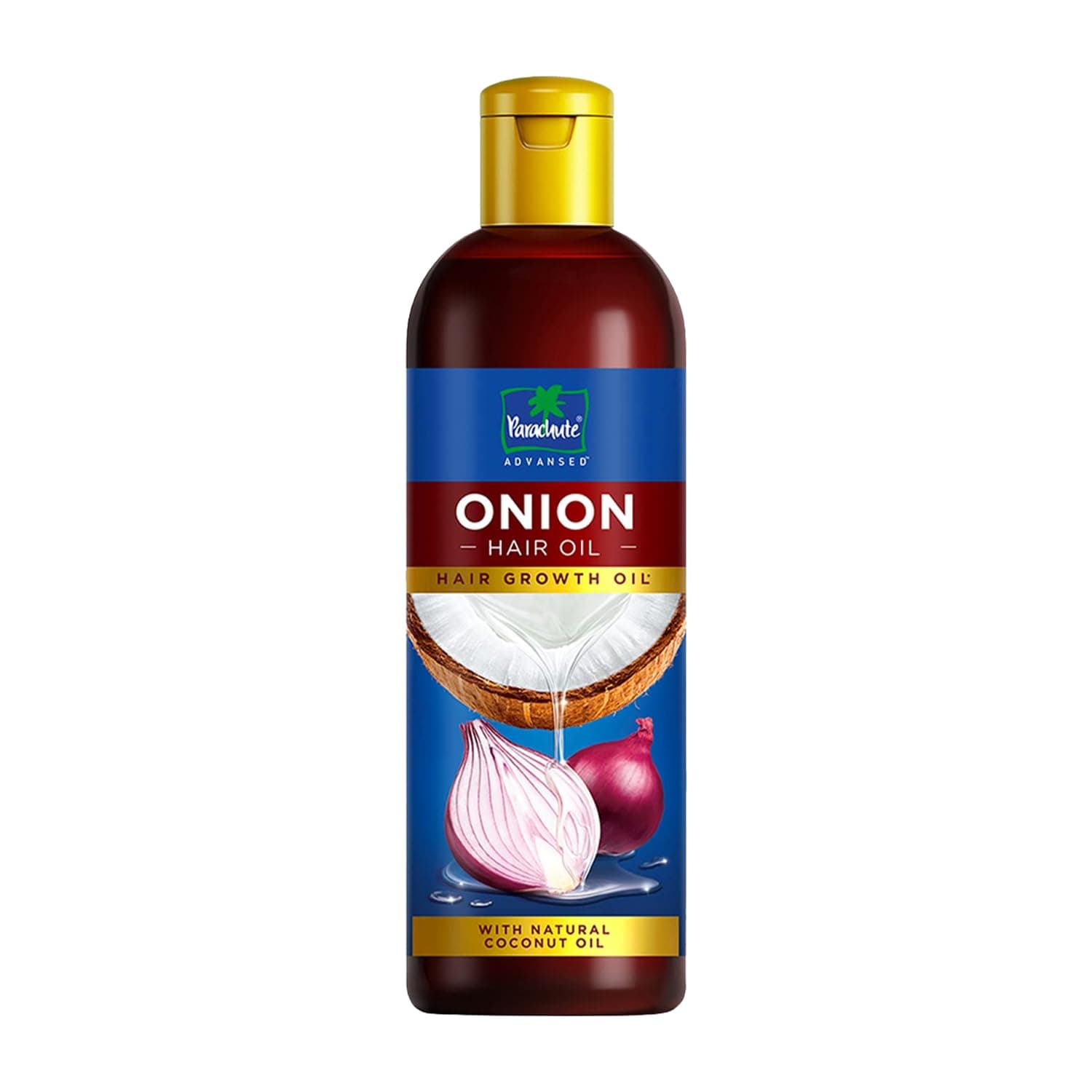 Parachute Advansed Onion Hair Oil |Hair Growth Oil| Reduces hairfall | With Natural Coconut Oil, Onion Extracts, Vitamin E|200ml