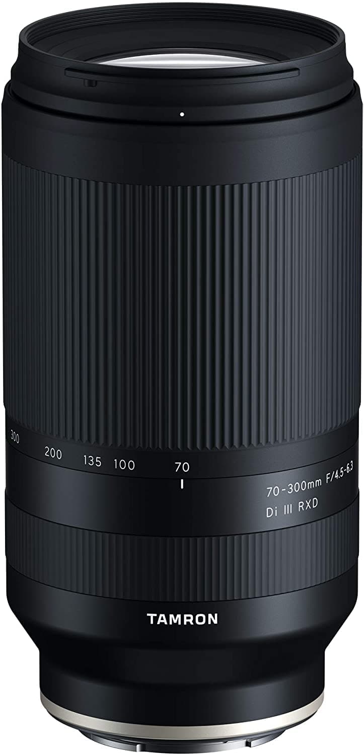 Tamron 70-300mm F/4.5-6.3 Di III RXD for Sony Mirrorless Full Frame/APS-C E-Mount, Black (AFA047S700)