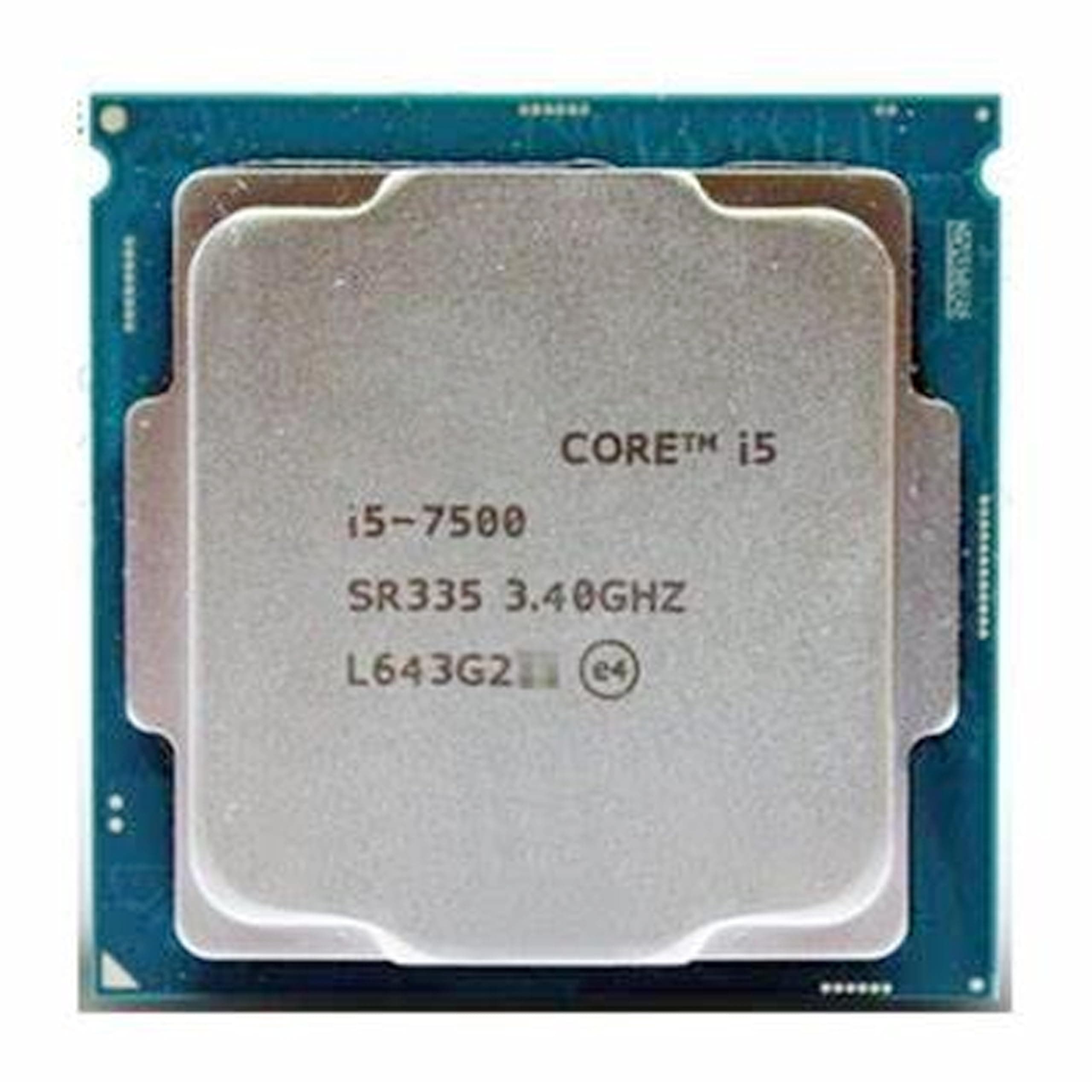 Core i5 7400/7500/7600 7th Generation, 2.4/2.7/2.8/3.0/3.4/3.5/3.8 GHz, LGA1151 Socket, 4 Cores, 4 Threads, 6 MB Cache,LGA 1151 Desktop Processor, 1 Y...