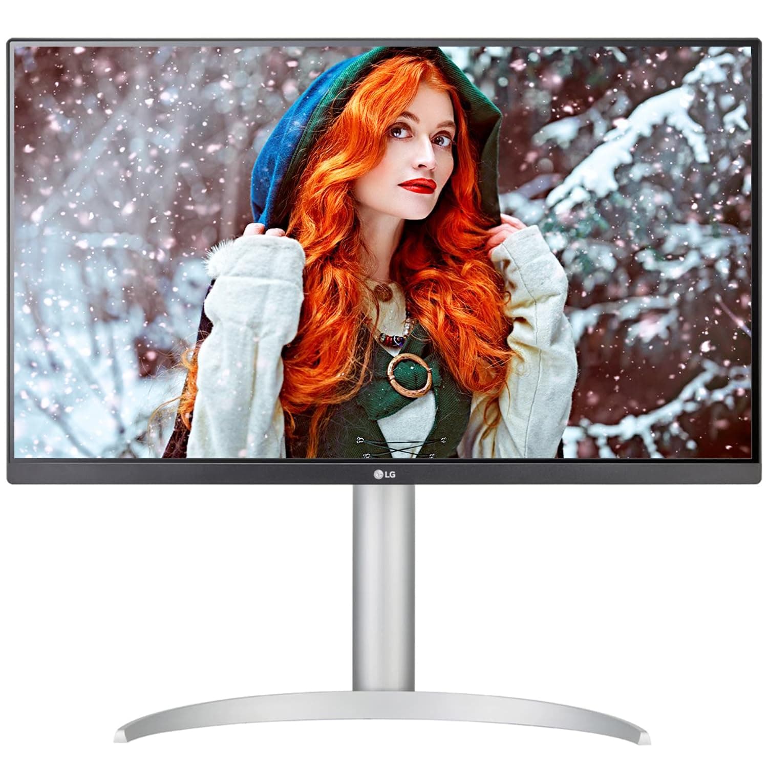 LG 68.58 cm (27 Inches) UHD 4K (3840x2160) VESA DisplayHDR - HDR 10, AMD Free sync, DCI-P3 95%, Speaker (5W x 2 | 2.0ch), Maxx Audio, 60Hz Refresh Rate, USB Type-C, HDMI and Gaming Monitor - 27UP850-W