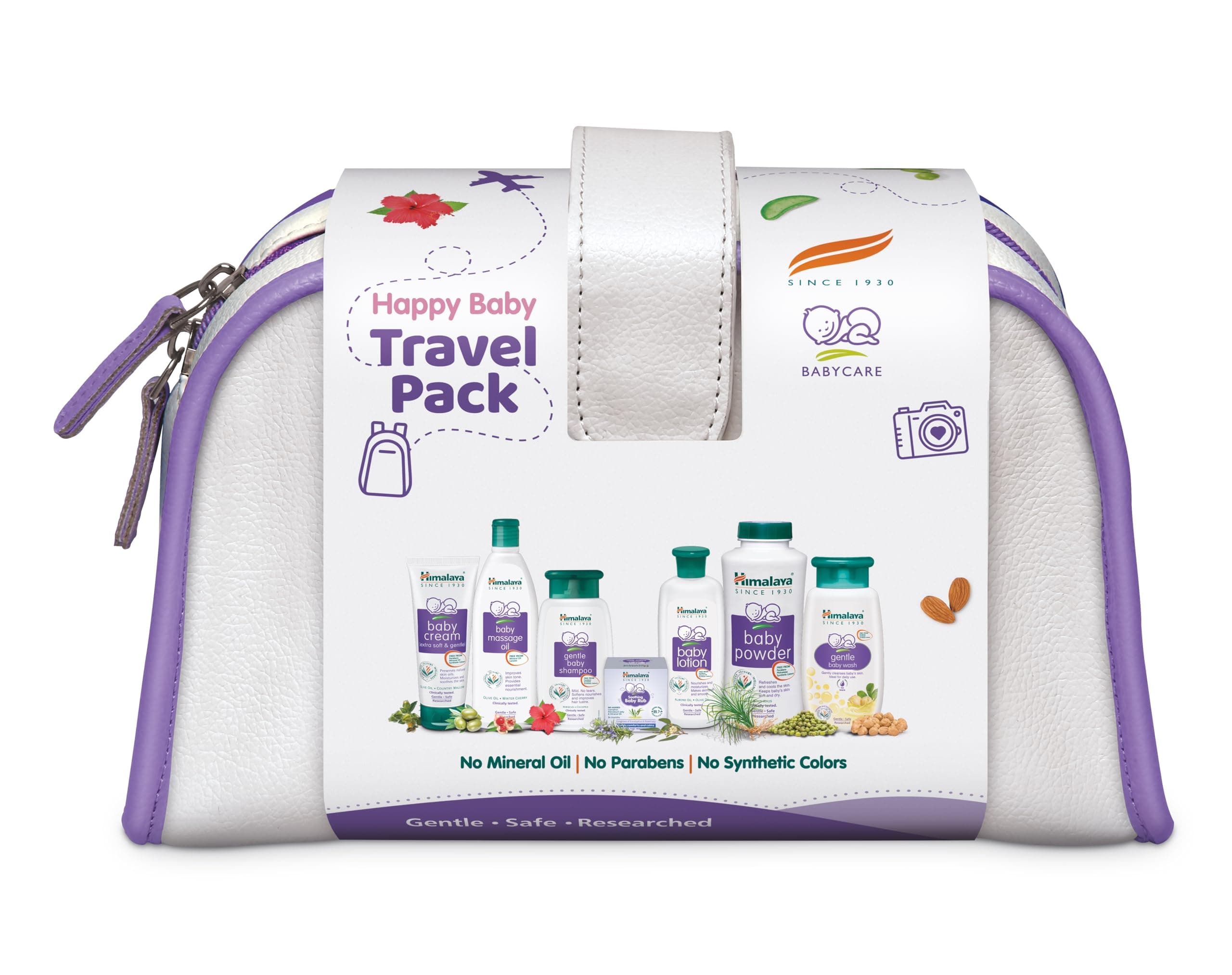 Himalaya Baby Care Travel Kit (7 in 1)