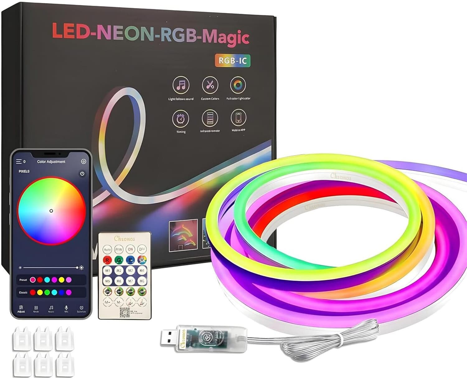 Errol 540 LEDs 5 m Multicolor Color Changing Strip Rice Lights